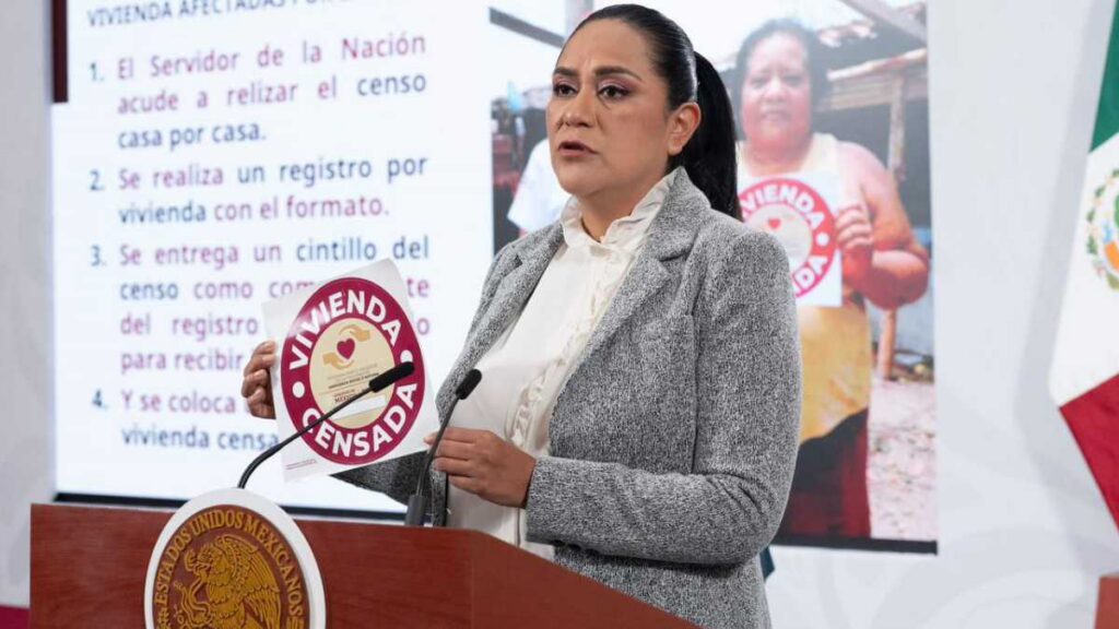 La secretaria del Bienestar atenderá estados afectados por lluvias