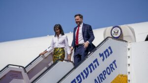 JD Vance llega a Israel para afianzar segunda fase de la tregua en Gaza