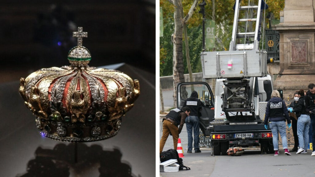 Qué joyas se robaron del museo Louvre de Francia