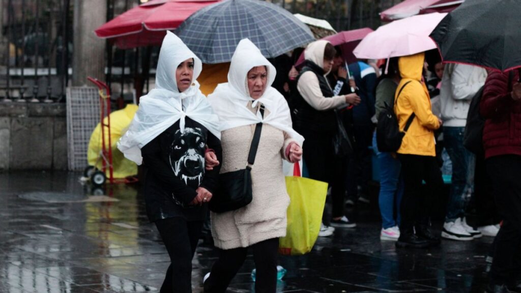 Lluvias en la CDMX