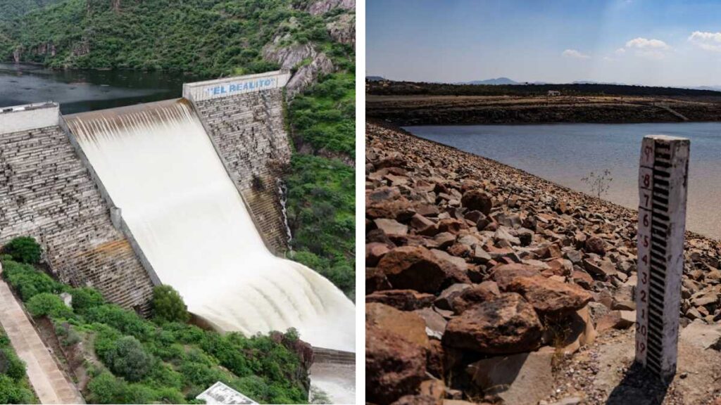 Lluvias llenan 72% de presas en el país