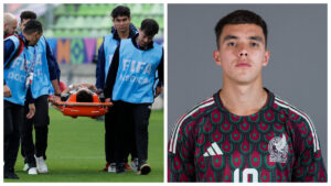 Mateo Levy sufre conmoción cerebral en el partido entre México vs. Marruecos