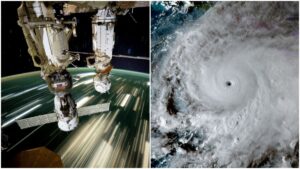 Capturan al “catastrófico” huracán Melissa de categoría 5 desde la Estación Espacial: videos