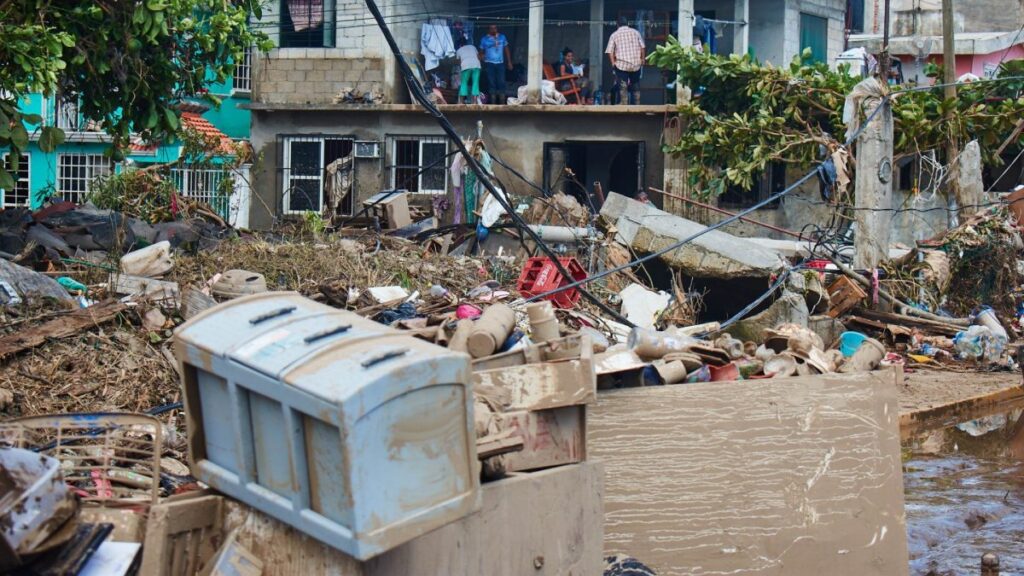 Muertos por lluvias en México