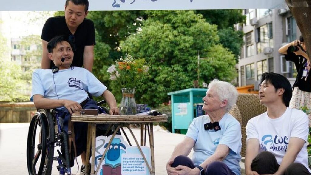 Foto Xinhua Rachel Grace Pinniger,