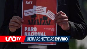 EN VIVO Paro nacional del SAT: trabajadores retiran bloqueo en Marina Nacional