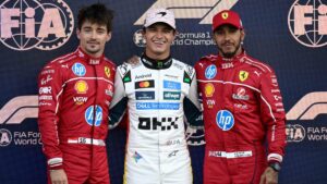 Norris, Leclerc y Hamilton definen la parrilla del GP de México 2025