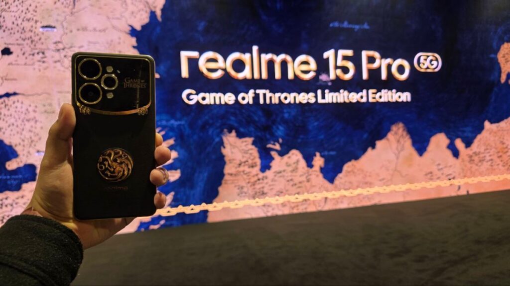 ¡Presentan el realme 15 Pro de "Game of Thrones"!