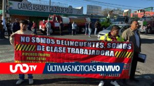 Piperos bloquean vialidades de CDMX y Edomex: síguelos minuto a minuto