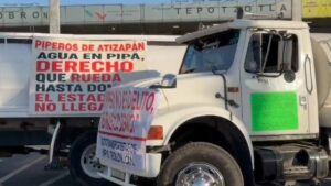 Megabloqueo de piperos paraliza vialidades en CDMX y Edomex