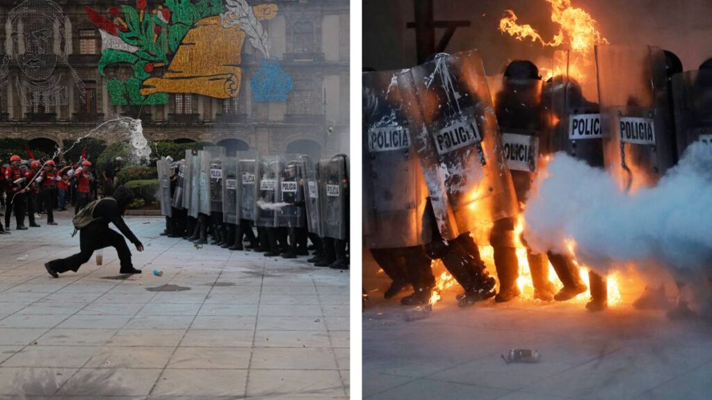 Policias De Alta Marcha Dos De Octubre