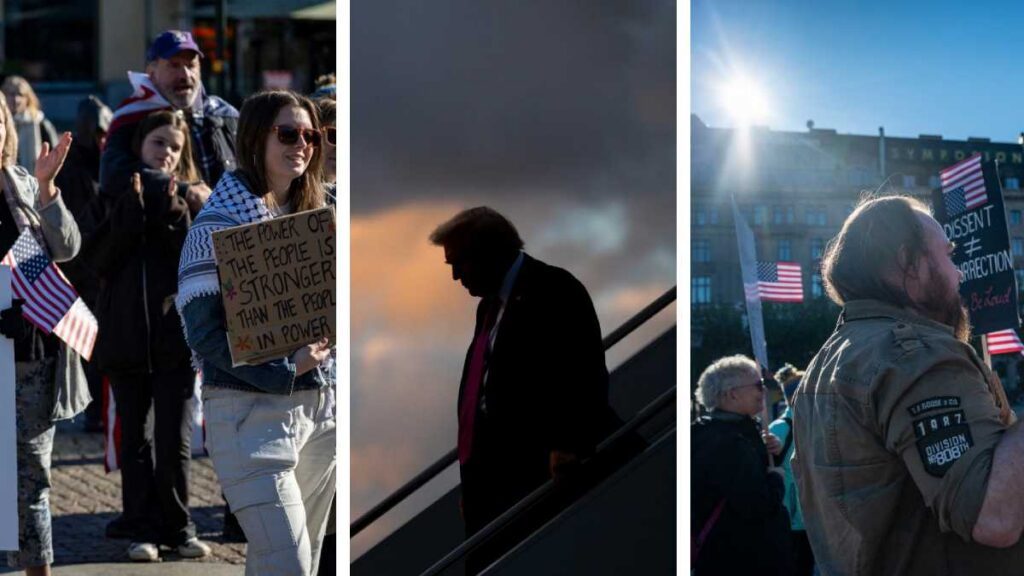 "No Kings" marchas contra Trump