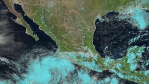 Se forma la tormenta tropical Priscilla frente a las costas de Jalisco, Colima y Michoacán
