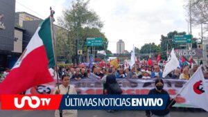 Inicia marcha del 2 de octubre en CDMX: ve ruta, cierres viales y últimas noticias en vivo