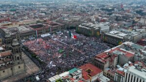 Los eventos con más asistentes en el Zócalo: Sheinbaum supera récords con más de 400 mil personas
