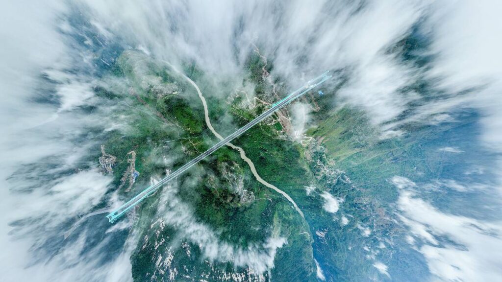 Puente más alto del mundo Xinhua