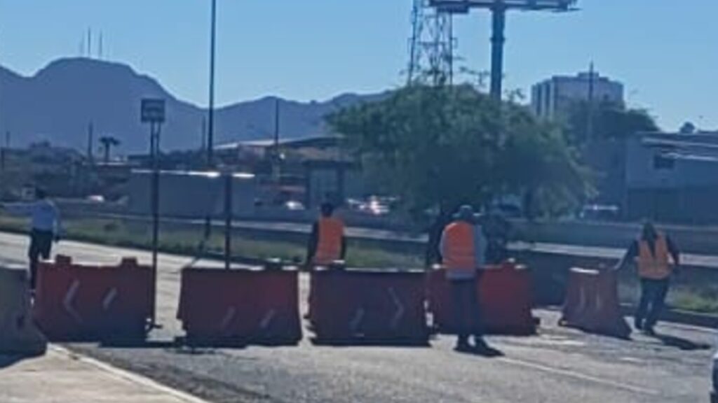 Rehabilitan colector en Las Quintas; cierran vialidad tres semanas en Hermosillo