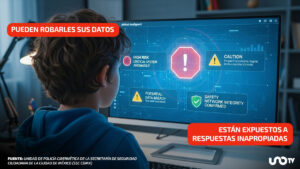 ¡Ojo, papás! Policía Cibernética alerta por robos de datos y otros riesgos en niños por uso no supervisado de IA