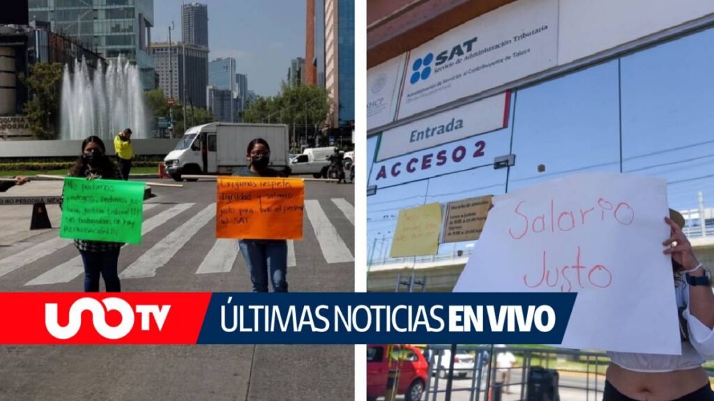 Paro de trabajadores del SAT