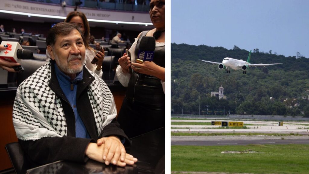 ¿Cómo obtuvo permiso Noroña para volar aeronave extranjera? Cuartoscuro